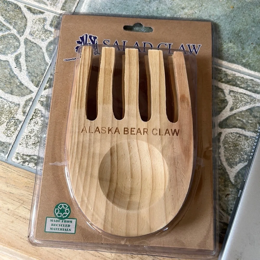 Alaska bear claw salad claws